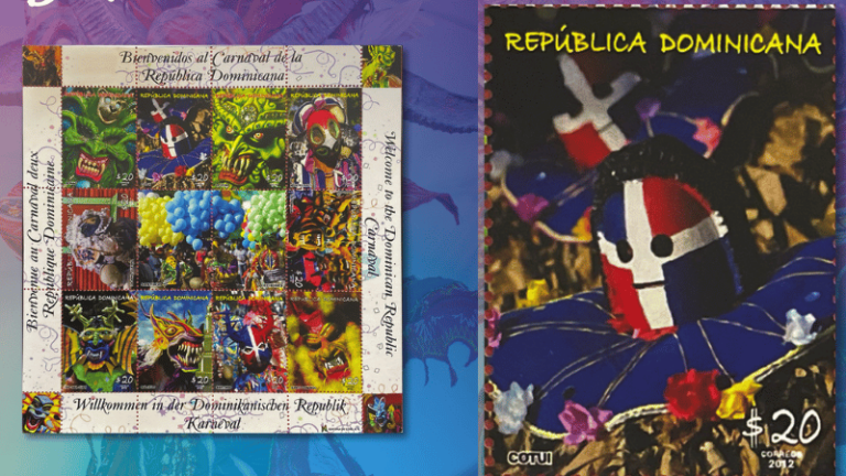 INPOSDOM invita a conocer y adquirir los sellos postales del Carnaval Dominicano - Imagen