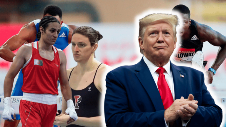Donald Trump firma orden ejecutiva para restringir la participación de mujeres transgénero en deportes femeninos - Imagen