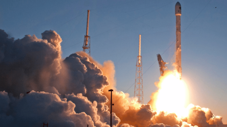 Cohete Falcon 9 de SpaceX es avistado en la República Dominicana - Imagen