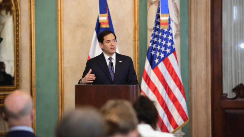 Marco Rubio reafirma apoyo de Estados Unidos al desarrollo de recursos en la República Dominicana - Imagen