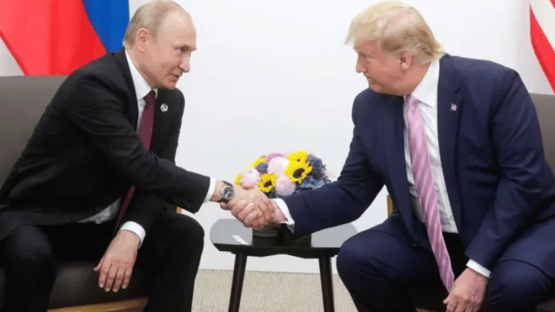 Donald Trump anuncia posible reunión con Vladimir Putin para negociar la paz en Ucrania - Imagen