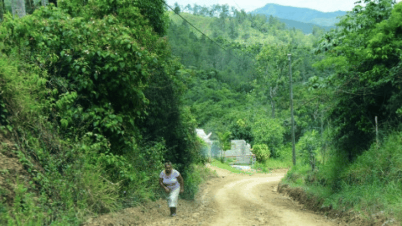 Habitantes de la Sierra de Santiago Rodríguez exigen construcción de carretera principal - Imagen