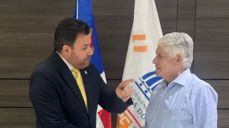 Senador Aneudy Ortiz se reúne con el Ministro de Obras Públicas para impulsar obras prioritarias en San José de Ocoa - Imagen