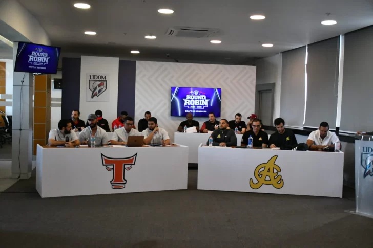 Aguilas, Gigantes, Toros y Leones en el draft round robin