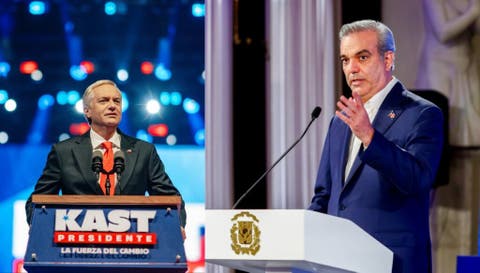 Luis Abinader felicita a Kast y acuerdan cooperación RD-Chile
