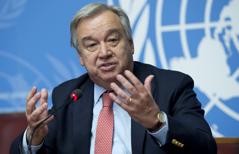 Secretario de ONU ve hay caos mundial; pide reformar normas