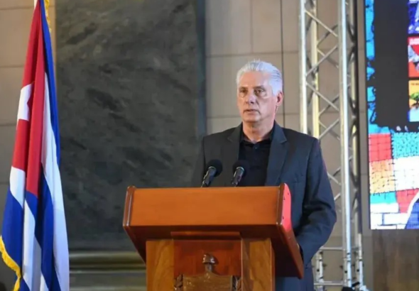 Díaz-Canel subraya Cuba «se defenderá con determinación»