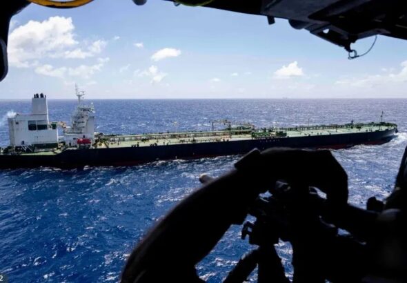EEUU intercepta otro petrolero por violar el veto del Caribe