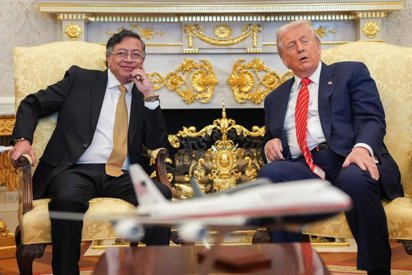 EEUU: Petro califica «positiva» y «optimista» reunión con Trump