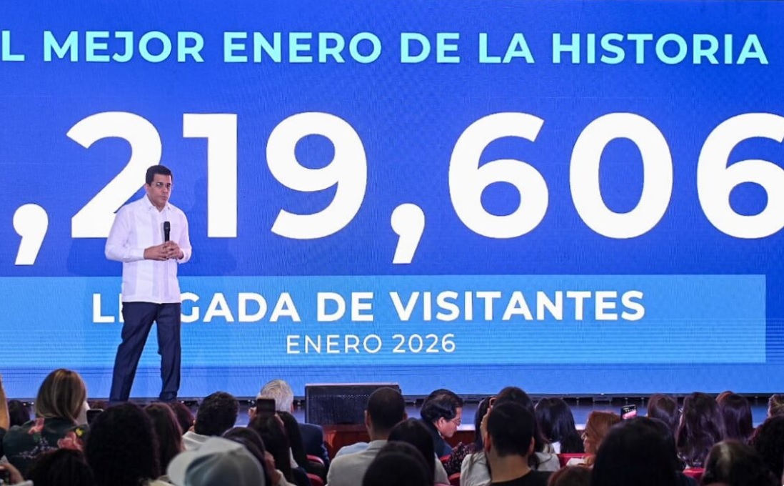 República Dominicana recibió 1,2 millones visitantes en enero