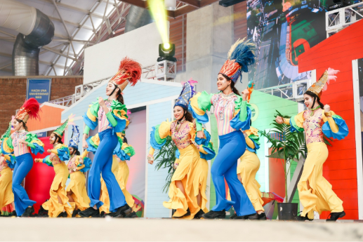 Santiago presenta estrellas en gimnasia artística Mega Gym
