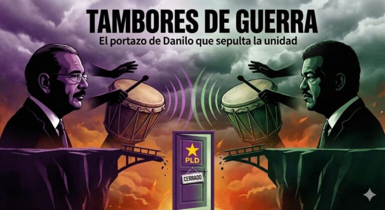 TAMBORES DE GUERRA: El portazo de Danilo que sepulta la unidad