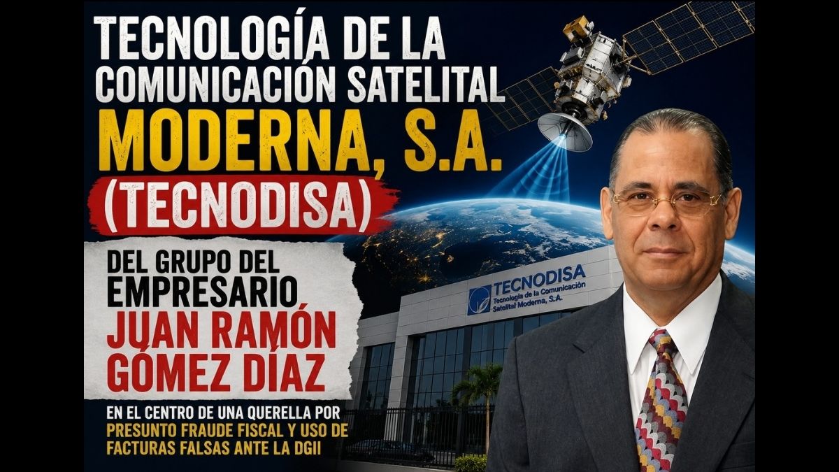 Nilson Abreu expone en televisión querella por presunto fraude fiscal que involucra a Tecnodisa y varios de sus directivos - Imagen