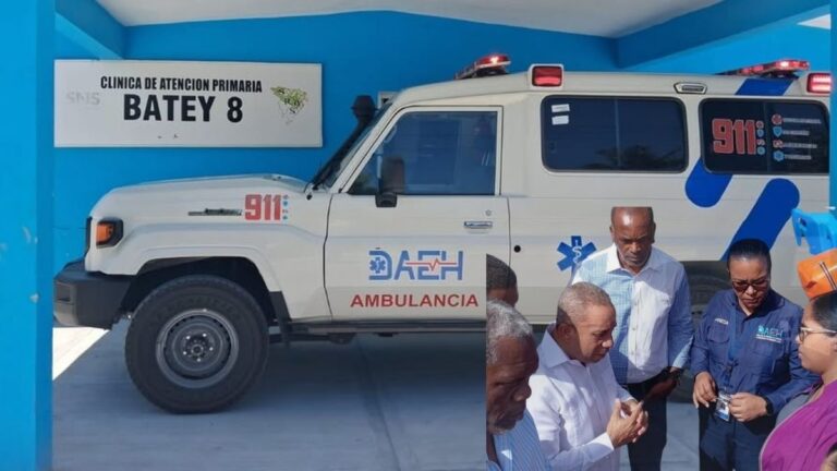 DAEH entrega ambulancia totalmente equipada al Batey 8 y fortalece la respuesta a emergencias en Independencia - Imagen