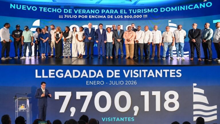 Más  de 7,7 millones de visitantes llegan al país hasta julio. - Imagen