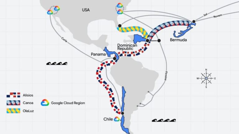 Google convertirá a República Dominicana en el centro digital del Caribe con su nueva red submarina - Imagen