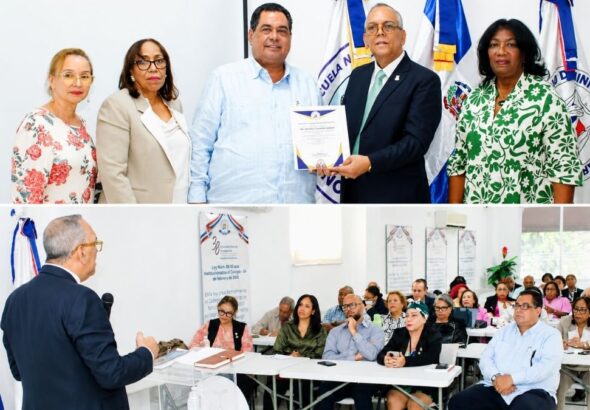 Duarte Canaán impacta al notariado con análisis del nuevo Código Penal durante conferencia en CODENOT - Imagen
