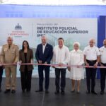 Presidente Abinader y ministro Jean Luis Rodríguez entregan nuevas instalaciones del Instituto Policial de Educación Superior (IPES) - Imagen