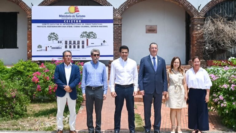 David Collado deja iniciada restauración de Casa Aybar, en Ciudad Colonial - Imagen