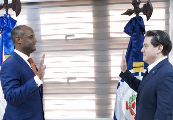 Greymer De Peña Arias asume como subdirector ejecutivo de APORDOM - Imagen