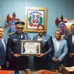 Cámara de Comercio y Empresarial de Santo Domingo Norte reconoce labor del general Miguel Ángel Peña Vásquez - Imagen