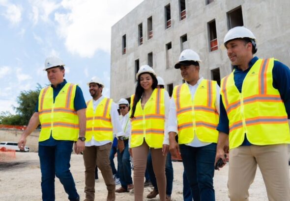 Ministro Jean Luis Rodríguez supervisa avances en la construcción de la Ciudad Judicial de Santo Domingo Oeste - Imagen