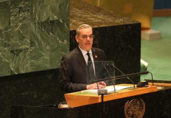 Abinader advierte en la ONU sobre la amenaza de las bandas armadas en Haití - Imagen
