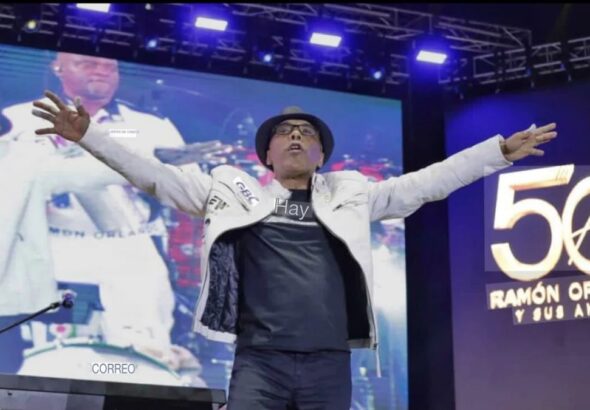 Ramón Orlando agradece a Abinader tras show con 70 artistas en el Olímpico - Imagen
