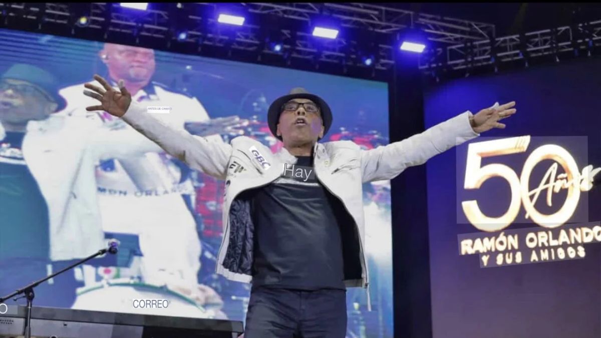 Ramón Orlando agradece a Abinader tras show con 70 artistas en el Olímpico - Imagen