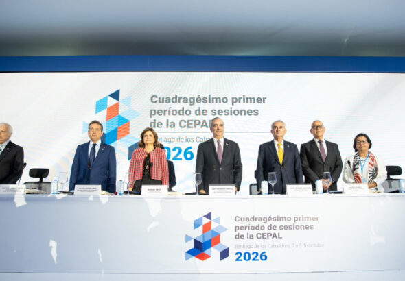 Abinader llama ante la CEPAL a mayor cooperación y un crecimiento que reduzca la pobreza - Imagen