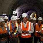 Presidente Abinader supervisa túnel pluvial de la avenida Luperón que se construye con fondos de Aerodom, para evitar inundaciones en la zona - Imagen